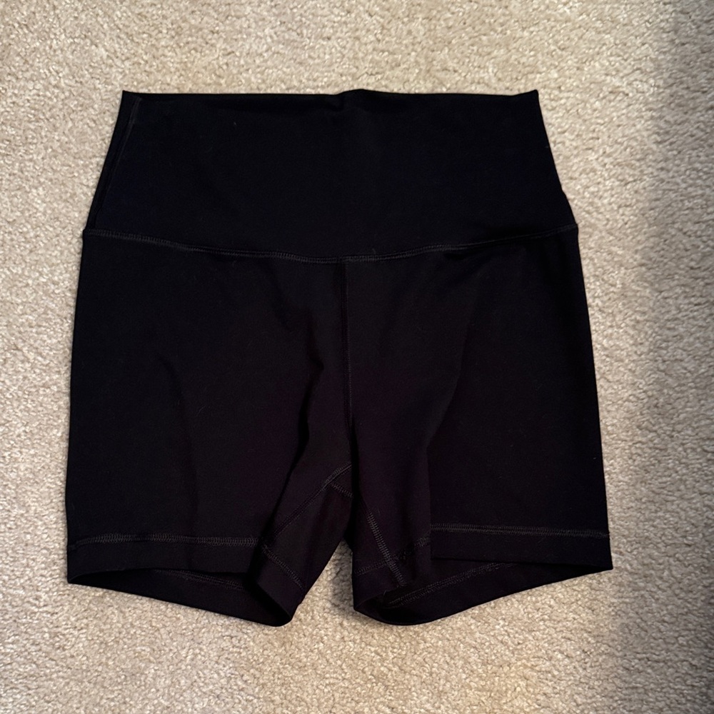 Yogalicious Black Bike Shorts for Women